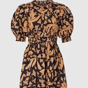 ULLA JOHNSON Indah Midi Dress Sz 4